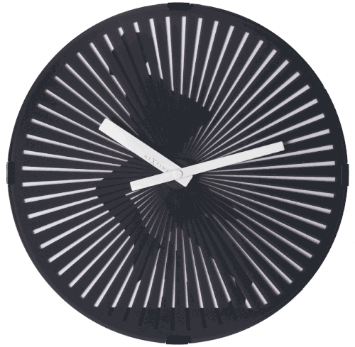 שעון קיר האיש הרץ תוצרת NEXTIME הולנד