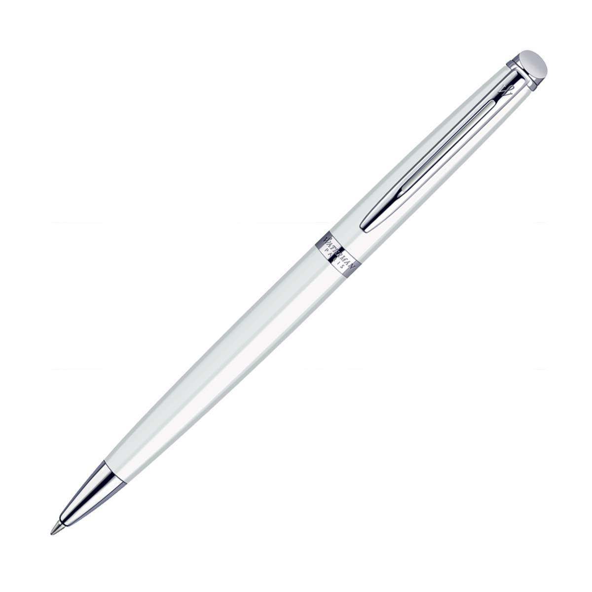 עט כדורי ווטרמן המישפר Waterman Hemisphere לקה לבנה