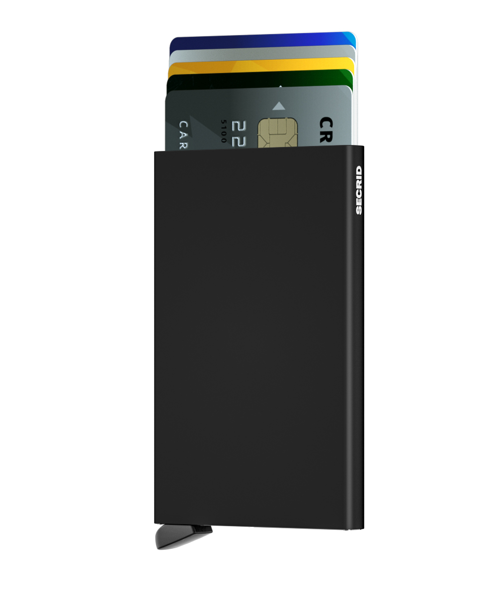ארנק סקריד Secrid Cardprotector בשחור מט הכי מינמליסטי