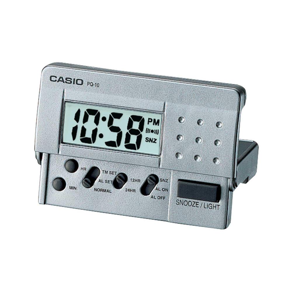 שעון מעורר קטן קסיו אפרפר  CASIO PQ-10 D8