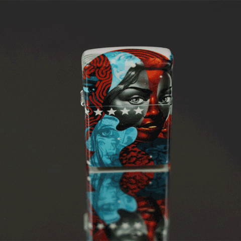 זיפו ציור של האמן טריסטן איטון Tristan Eaton