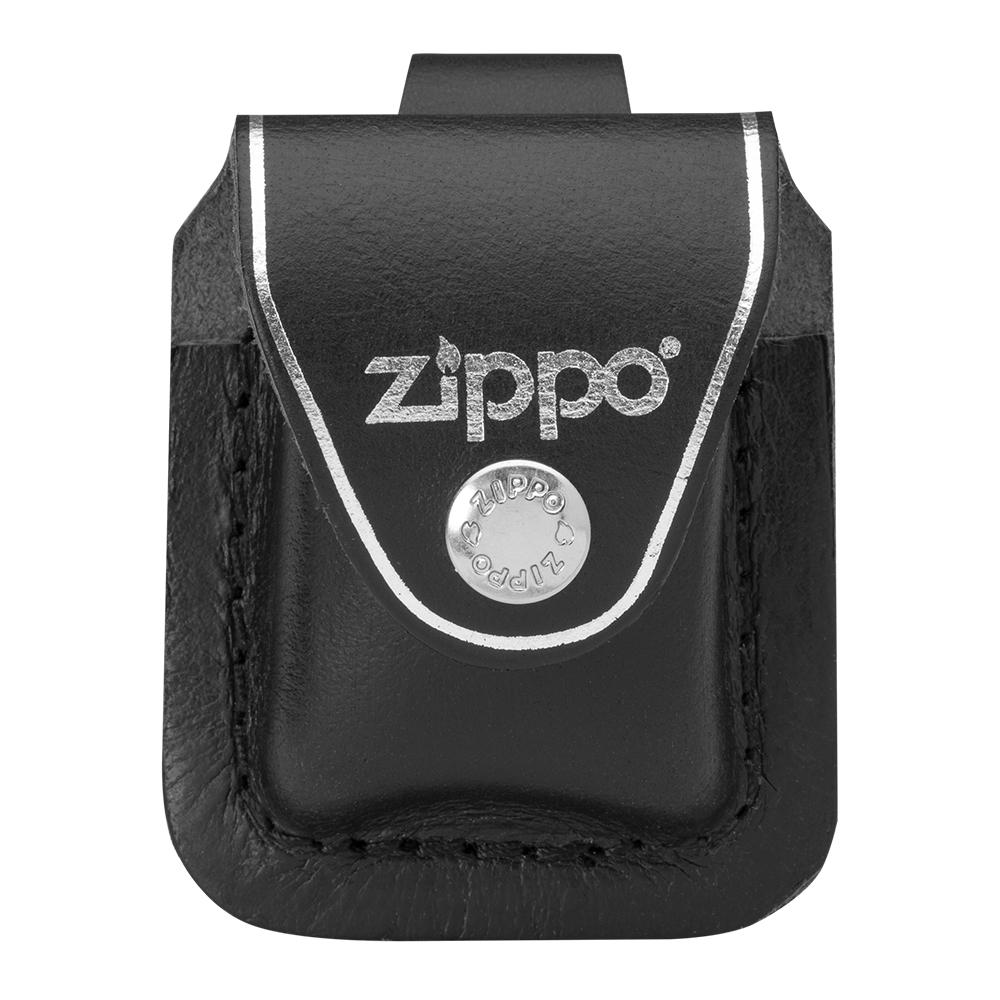 נרתיק עור שחור למצית ZiPPO זיפו מקורי