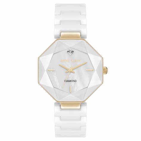 שעון יד לאשה – Anne Klein AK5064GPWT
