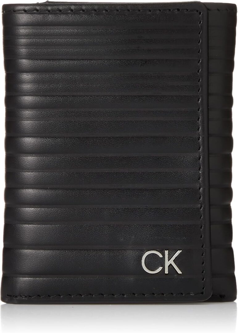 ארנק עור מתקפל לשלוש Trifold קלוין קליין Calvin Klein