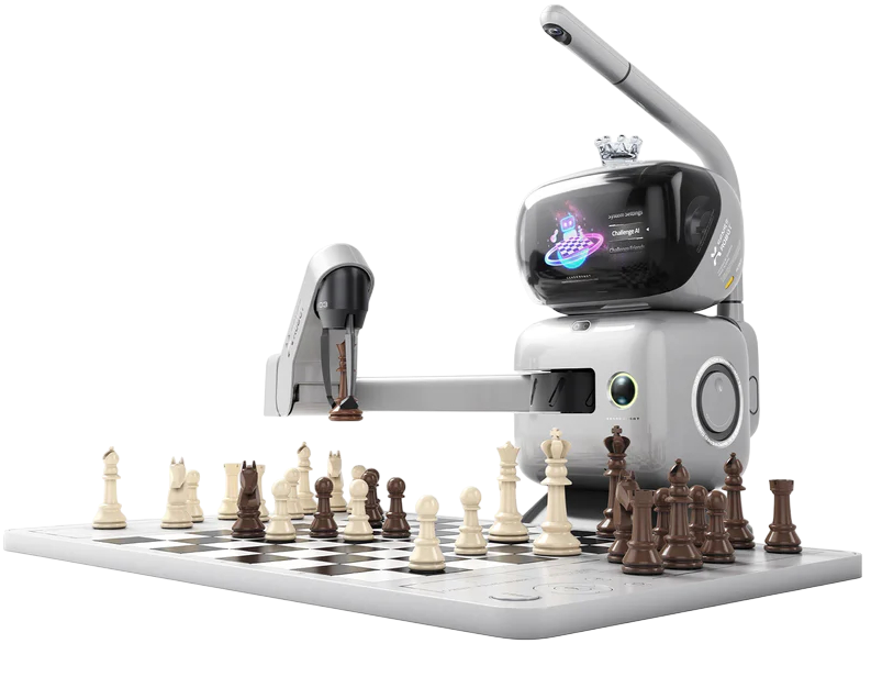 Robot Chess רובוט שחמט AI אוטומטי מלא, יוקרה טכנולוגית