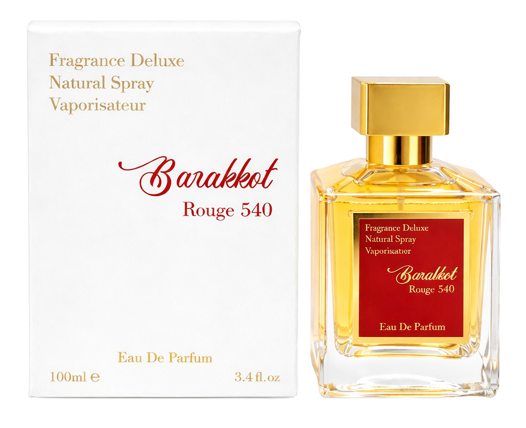 בושם יוניסקס Barakkot Rouge 540, א.ד.פ. 100 מ״ל, Fragrance Deluxe
